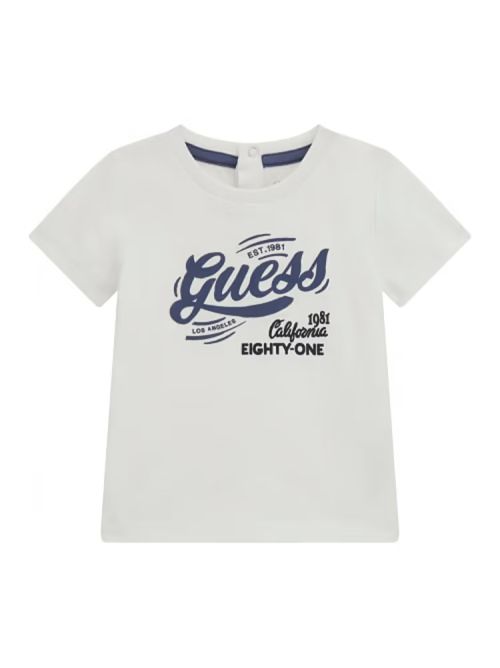 T-shirt bambina bianca GUESS | I5RI01K8HM4/G011